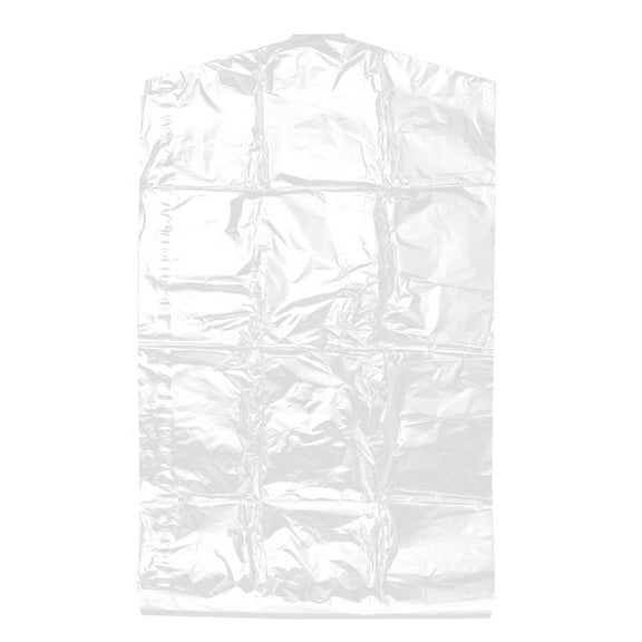 Raindrops 50pcs 60x90cm Clear Plastic Garment Bags for Clothes Cover Disposable Storage at Home Shop Outdoor