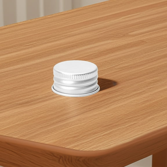 Raindrops 50 Pcs Aluminum Spice Jar Lids, Replacement Caps for Kitchen, Pantry, and Everyday Use