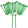 thumbnail image 1 of Raindrops 50pcs Bird Stand Parrot Plastic Stick Cage Fixation for Bird Cage Accessories Green, 1 of 6