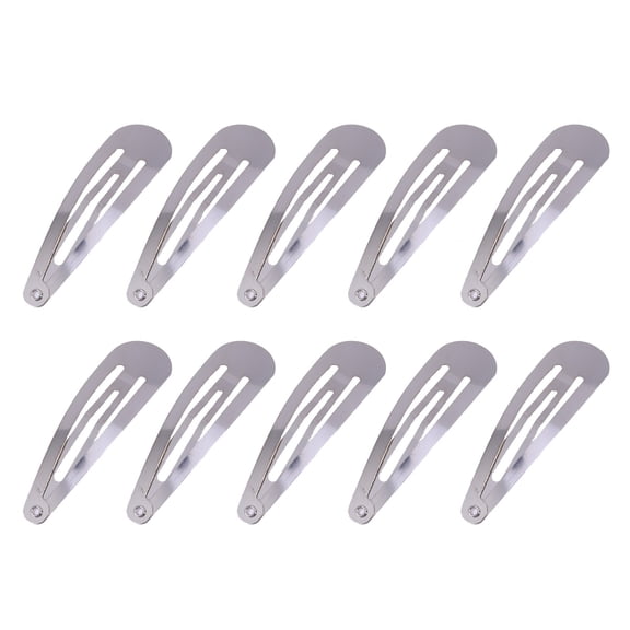 Raindrops 50Pcs Snap Hair Clips for Girls Women Prom Hair Holding