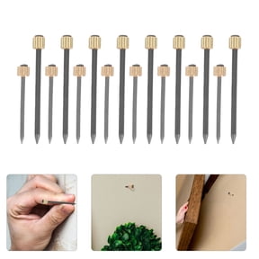 Raindrops 50pcs Heavy Duty Picture Hanging Nails Kit for Wall Frames, Secure Picture Frame Nails for Hanging Photos and Artwork