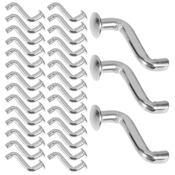 Raindrops 50pcs J Bolt Pallet Rack Hook Safety Pin Heavy Duty Clip Pallet Racking Hook Clip