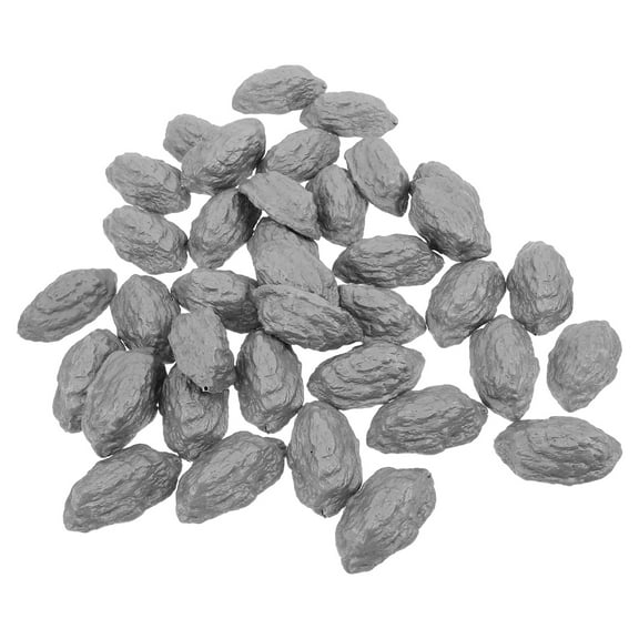 Raindrops Durable Plastic Scenic Railway Rocks Grey for Model Landscapes 50Pcs