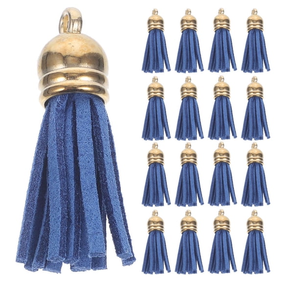 Raindrops Purse Charms Dark Blue Plastic for DIY Crafts and Jewelry Making