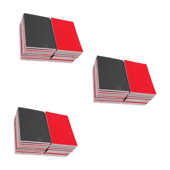 FOMIYES Assorted Grit Sandpaper Sponge Multi-Color Versatile Use for Wood Metal Plastic 54Pcs