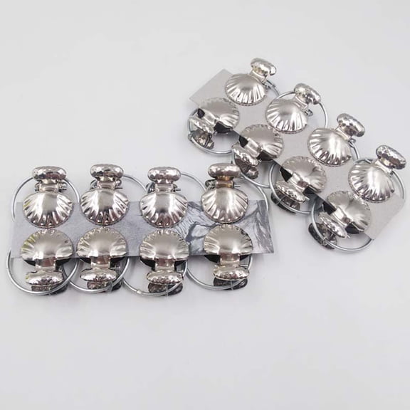 Raindrops 5Pack Electroplating Process Small Metal Clips for Hanging Curtains and Window Decorations 1.4 x 0.98in