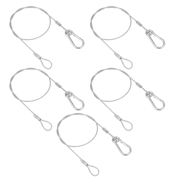 Raindrops 5Pack Insurance Rope for Professionals 11.8X0.8X0.2In Stainless Steel