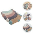 thumbnail image 1 of Raindrops 5Pairs Warm Slipper Socks for Women in Assorted Color for Warmth and Comfort in Cold Weather, 1 of 8