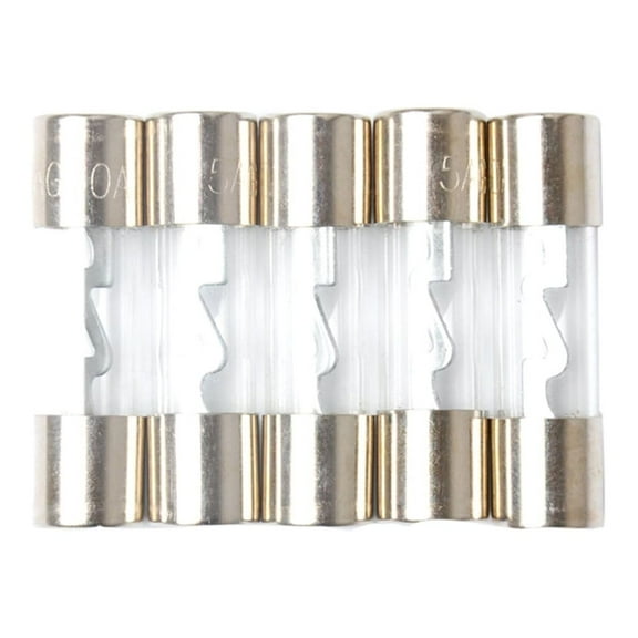 Raindrops 5Pcs AGU Nickeling Fuse Tube Car Stereo-Audio Fuse with 60A Fuse 10 x 38mm