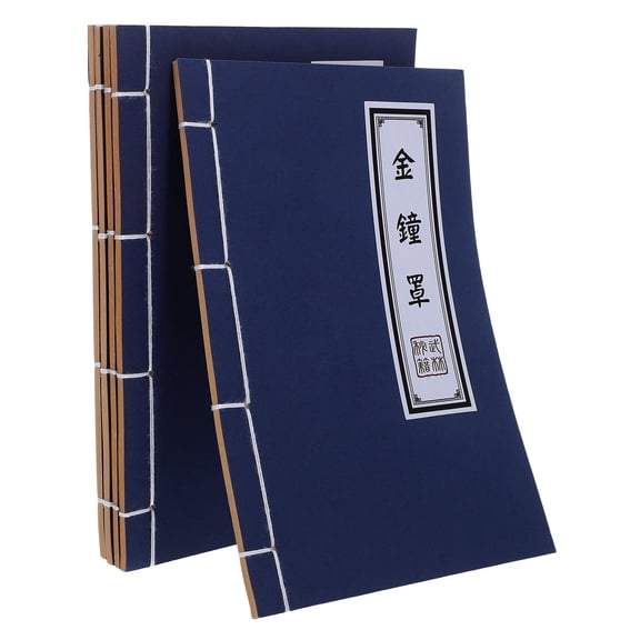 Raindrops 5Pcs Retro Kungfu Notebook with Blank Pages and Hardcover for Writing and Journaling