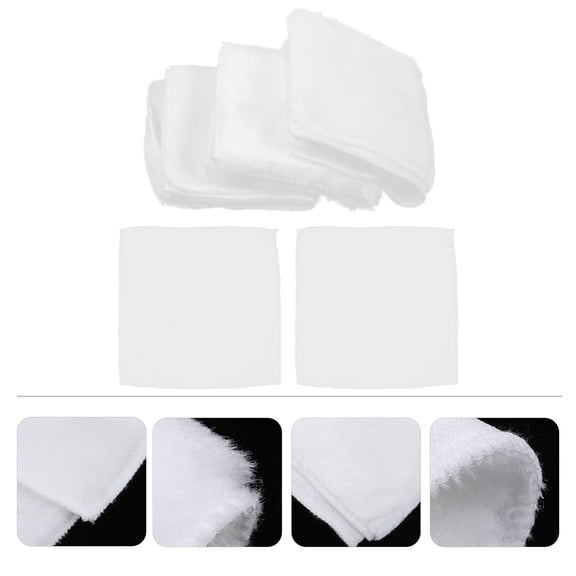 Raindrops 5Pcs Aquarium Filter Pad White for Home Fish Tank