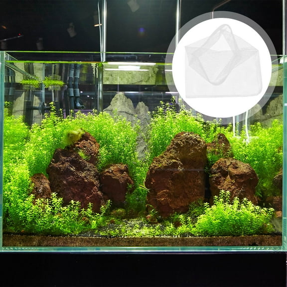 Raindrops 5Pcs Bag Oxford Cloth for Fish Tank Water Filtration 13.8X15.7in