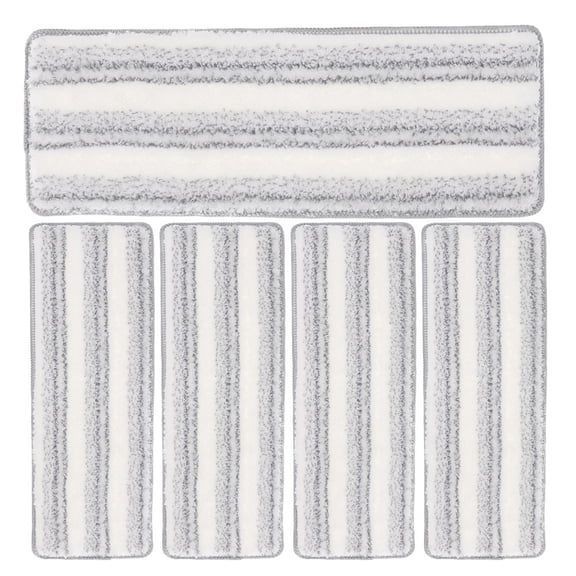 Raindrops 5Pcs Reusable Floor Cleaning Pads with Selfadhesive for Head Replacement