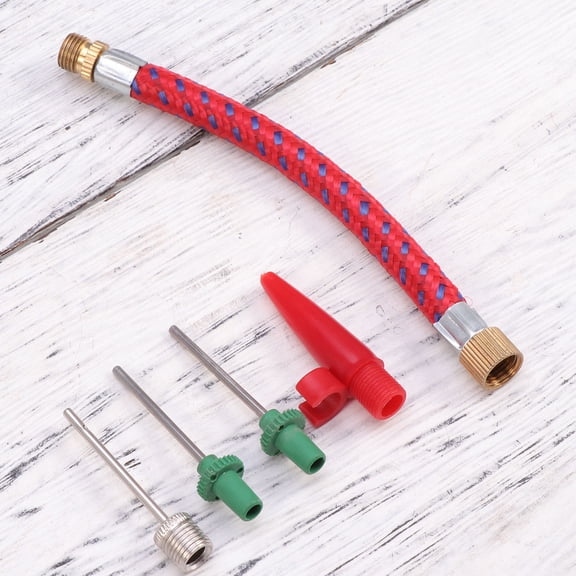 Raindrops 5Pcs Air Pump Needles for Basketball Soccer Football Multicolor Inflator Nozzles