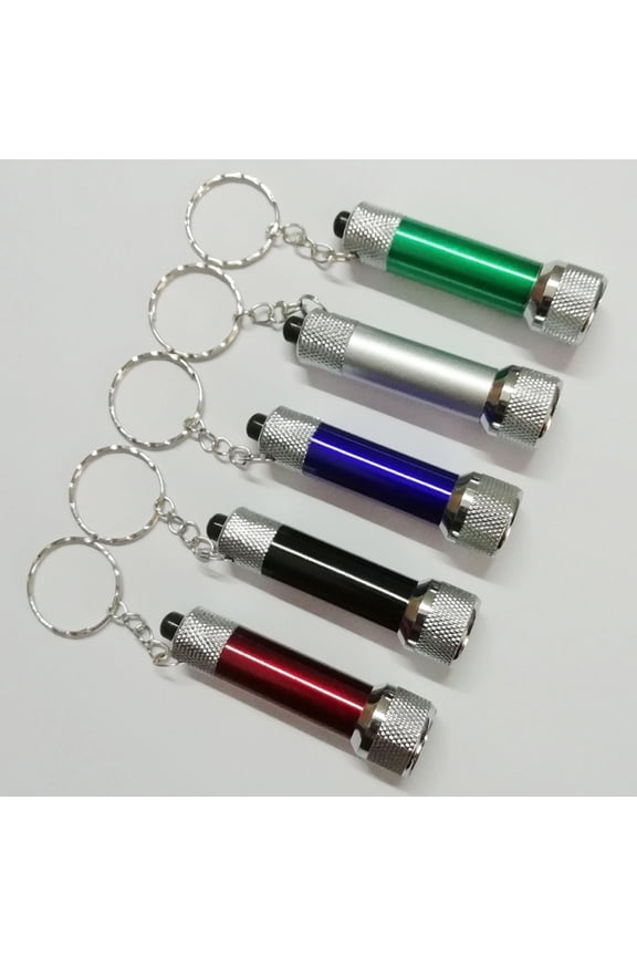 5Pcs Keychain Led Torch For Anyone In Unexpected Blackout Or Classroom Prize 2.7X0.7X0.7in