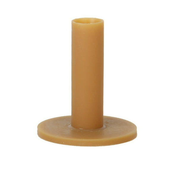 Raindrops 5Pcs Light Brown Cylindrical Rubber Golf Tees for Golf Accessories