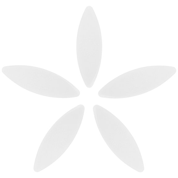 Raindrops 5Pcs Replacement Nylon Picks for Moon Guitar and nged Instruments Comfortable Hold