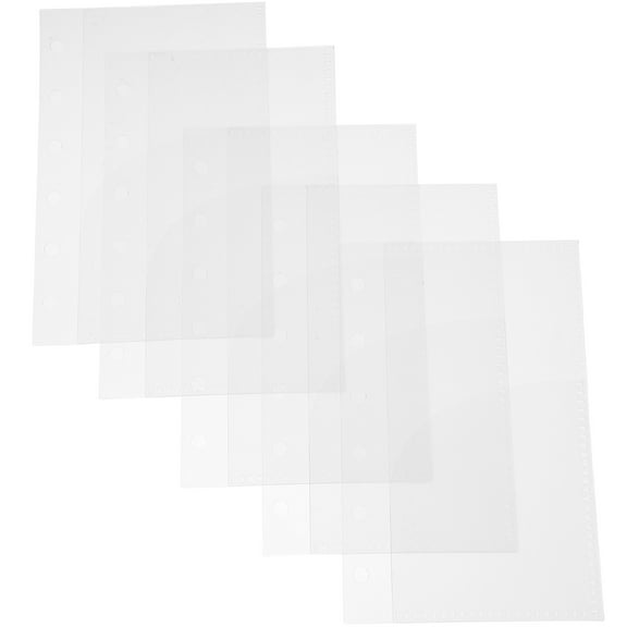 Raindrops 5Pcs Portable Budget Inserts Multi-use Budget Pockets Loose Leaf Budget Pockets