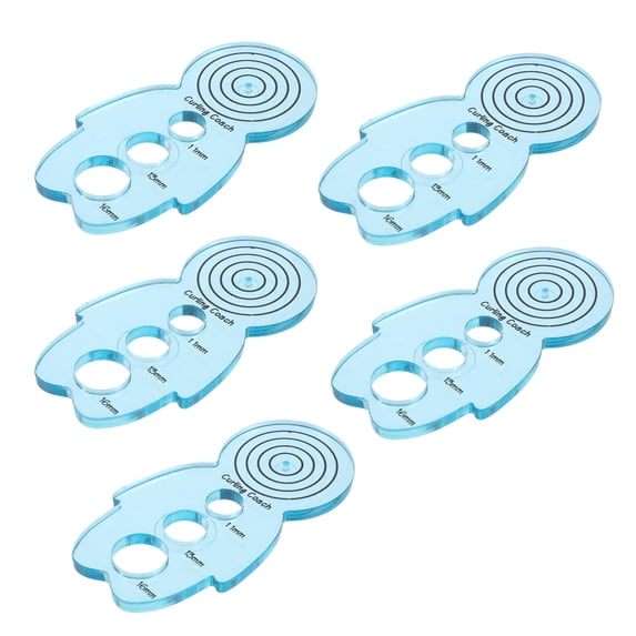 FOMIYES 5-Piece Quilling Tool Set with Ergonomic Design for Comfortable and Easy Crafting