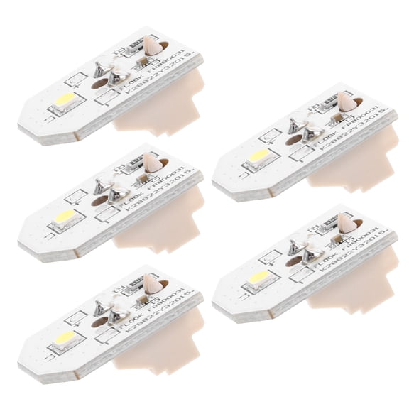 Raindrops 5Pcs Refrigerator LED Light Replacement White Stable Brightness No Delay for Fridge