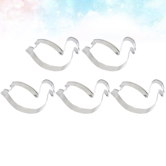 Raindrops 5-Piece Star Shaped Cookie Cutter Set for Baking and , Perfect for Thanksgiving and Seasonal Celebrations