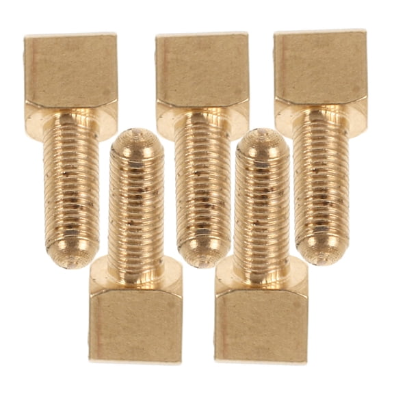 Raindrops 5Pcs Violin Bow String Adjustment Screws Metal Compact Design for Easy Replacement