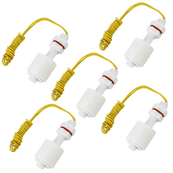 Raindrops 5Pcs Zp4510-P Float Switches for Water Level Indicator with Vertical Design 2.3In