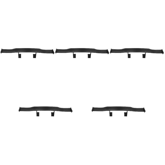 Raindrops 5pcs Car Mini Spoiler Wing Car Tail Wing Auto Exterior Decoration Tiny Trunk Spoiler Tail Wing