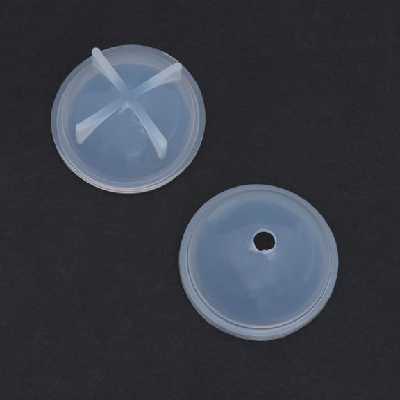 Raindrops 5Pcs White Silicone Cake Mold Ideal for Baking Fondant Chocolate and Candy