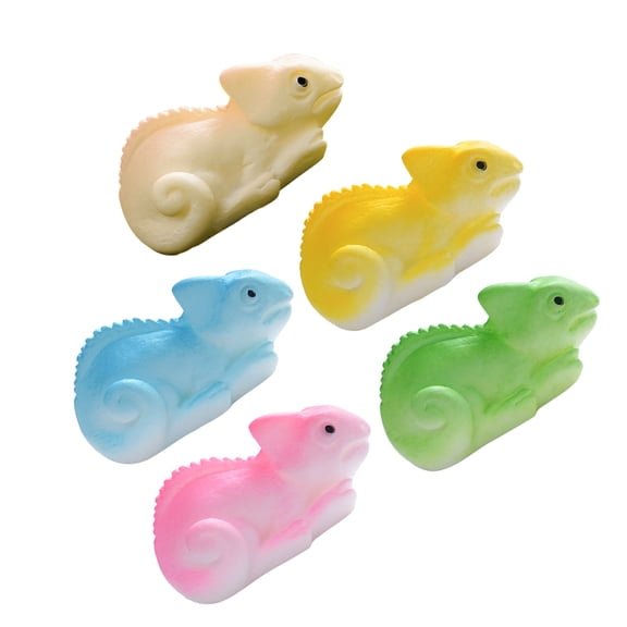 Raindrops Compact Resin Lizard Toys for Indoor and Outdoor Microscape Accessories