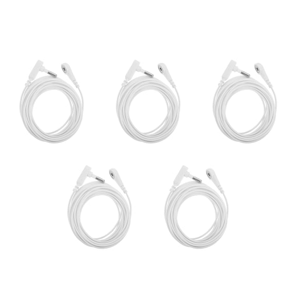 Raindrops 5pcs Grounding Cord for Grounding Mats and Pads Universal Replacement Grounding Wire for Grounding Sheets Accessories