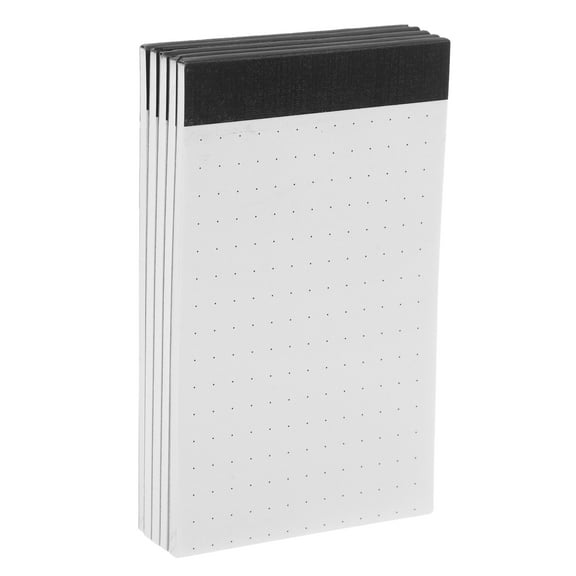 Raindrops 5pcs Mini Dotted Sticky Paper Dot Grid Sticky Notepad Graph Self Stick Paper Pad for Architects Teachers Art Journals Office Home Supplies