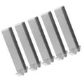thumbnail image 1 of Raindrops 5pcs Over The Door Towel Hanger Shower Towel Hook Double Sides Shower Towel Hanger, 1 of 8