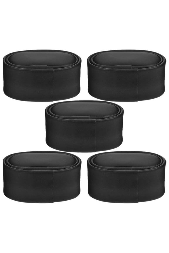 5pcs Pu Leather Automatic Watch Winder With Watch Pillow Inserts Effortless Watch Movement Protects For Home Office Travel