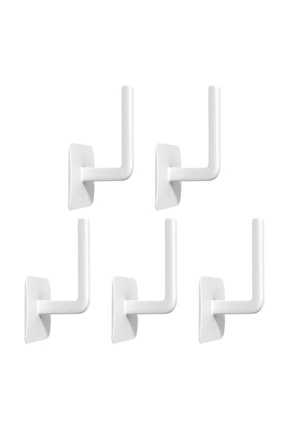 5pcs Punch-free Wall Hooks Adhesive Wall Hangers Household Wall Hooks Baseball Cap Wall Hangers