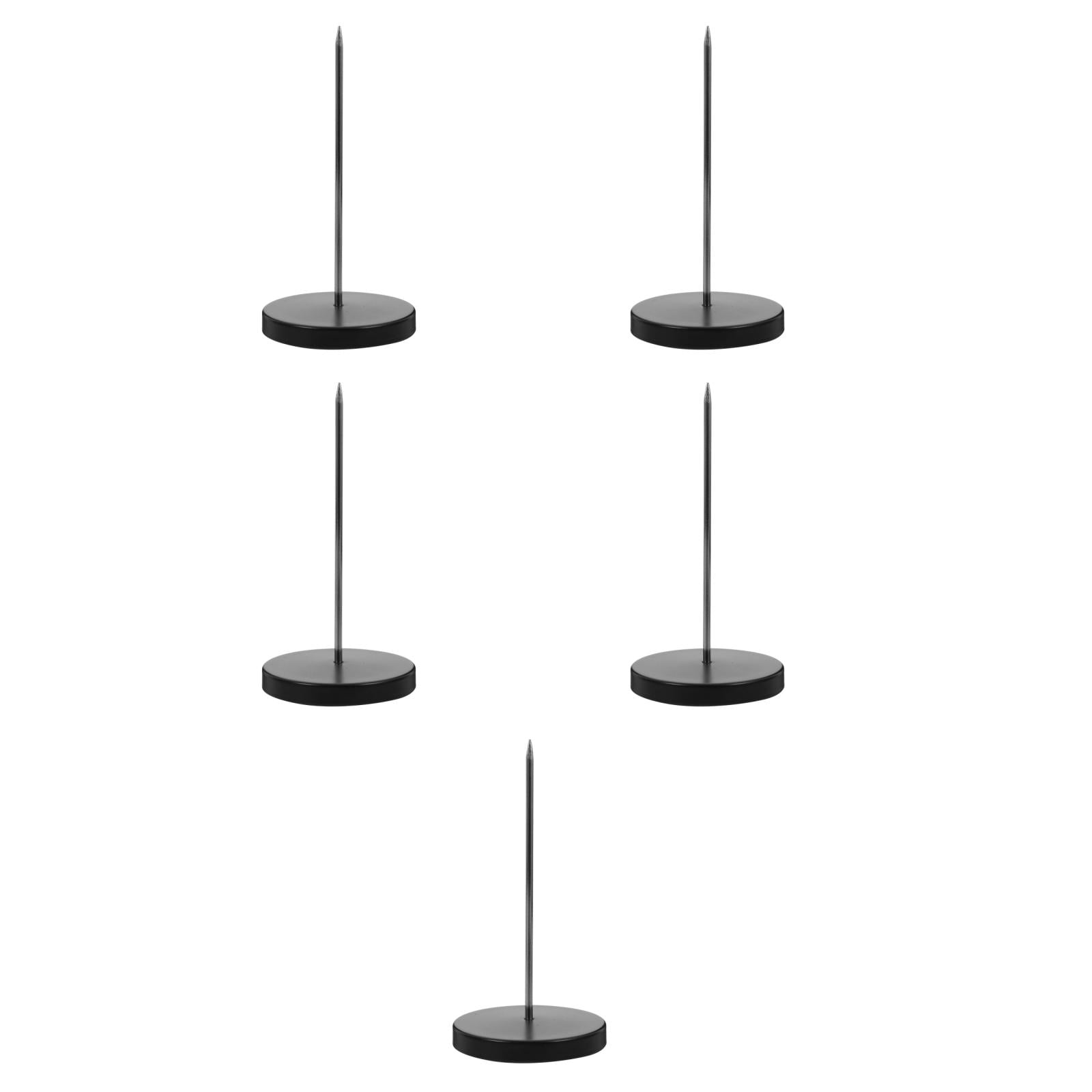 Raindrops 5pcs Receipt Holder Receipt Spike For Resturaunt Stainless ...