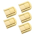 thumbnail image 1 of Raindrops 5pcs Retro Style Zinc Alloy Toggle Catch Lock Rectangle Suitcase Lock Hasp Chest Latch Hardware For Toolbox Suitcase Jewelry Box, 1 of 8