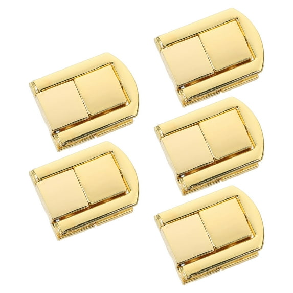 Raindrops 5pcs Retro Style Zinc Alloy Toggle Catch Lock Rectangle Suitcase Lock Hasp Chest Latch Hardware For Toolbox Suitcase Jewelry Box