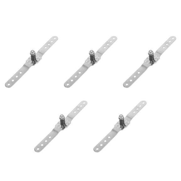 Raindrops 5pcs Sofa Spring Hinge Attachment Adjustable Backrest Hinge for Added Comfort Simple Installation Sofa Bed Hinge Gear Adjustment Hardware