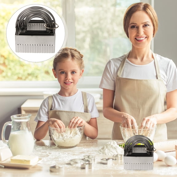 Raindrops 5-Piece Stainless Steel Baking Tool Set Kitchen Accessories