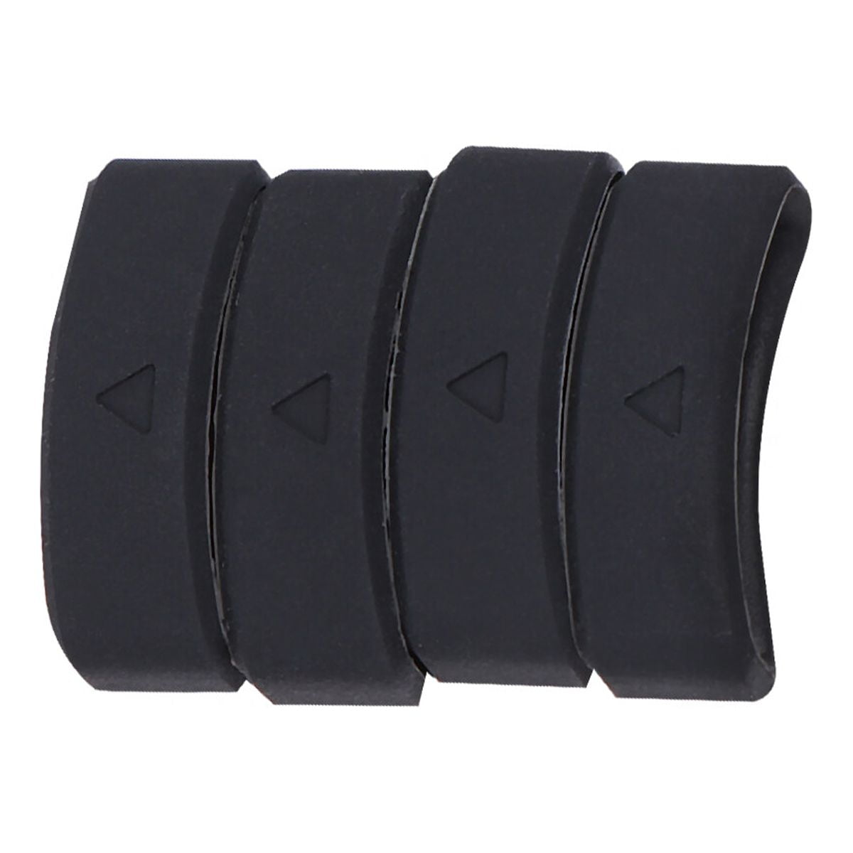 Raindrops 5pcs Strap Silicone Ring Silicone Watch Band Strap Loops ...