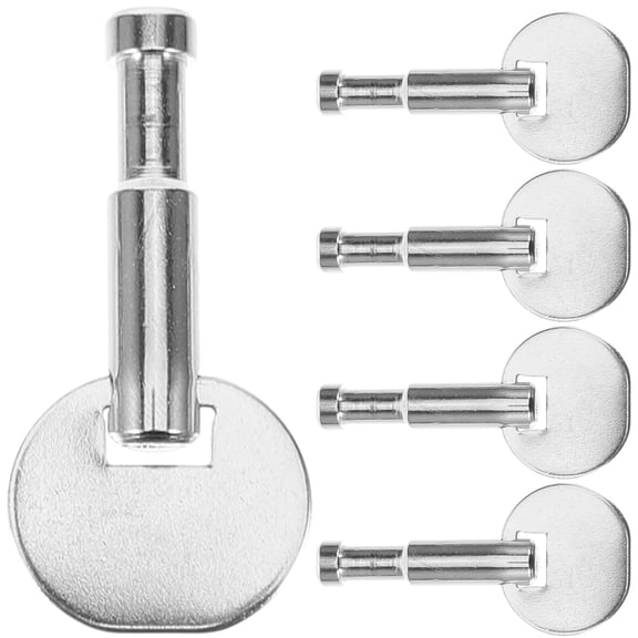 LABRIMP Metal Winding Keys for Music Boxes, Compatible with Most Movements, 5 Pieces Set