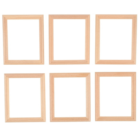 Raindrops 6 Mini Empty Photo Frame Furniture for Kids DIY