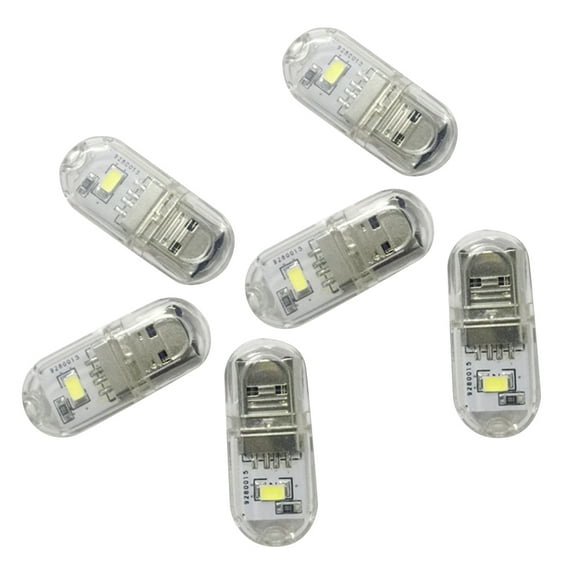 Raindrops 6 PCS Mini USB Light Mini USB LED Lights USB Night Light Size 1