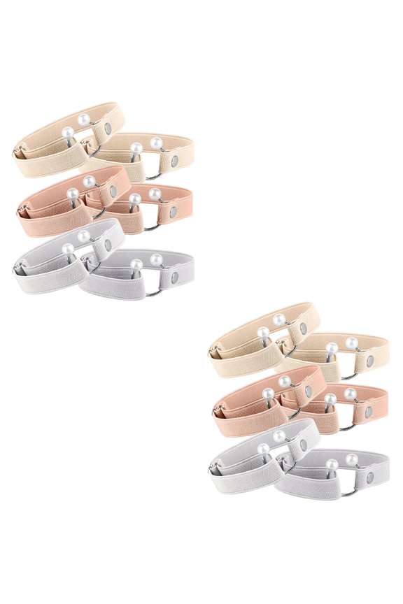 6 Pairs of Daily Use Heel Straps Adjustable Ankle Straps Female Heel Bands High Heel Accessory