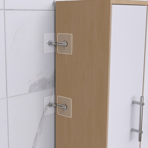 Raindrops 6 Pcs Anchor Furniture to Wall Baby Proof Anti-fall Safety Brackets Child