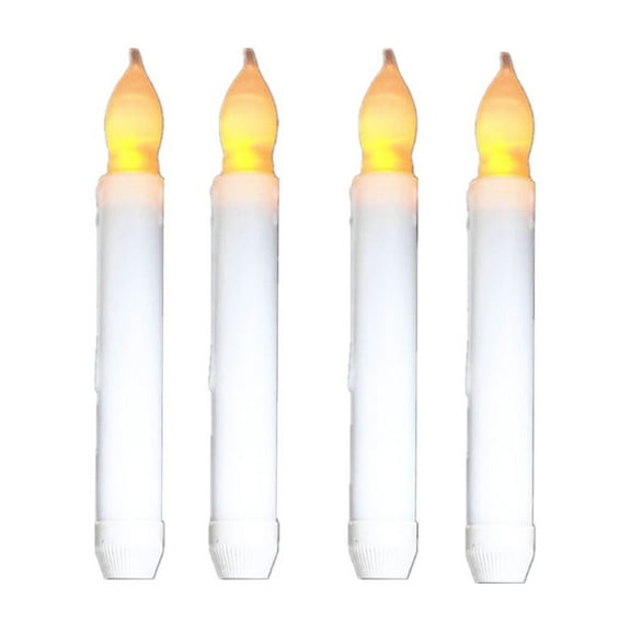 Raindrops  6 Pcs Candle Light LED Window Candles Lantern Battery Operated