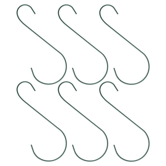 Raindrops  6 Pcs Garden Hooks for Hanging Bird Feeder Outdoor Plant