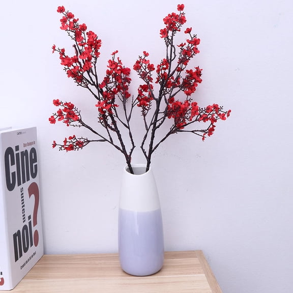 FOMIYES 6-Pack Artificial 's Breath Flowers Bouquet for Realistic Home Decoration and Wedding Floral Arrangements