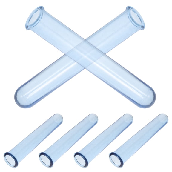 Raindrops 6 Pcs Hydroponic Vase Test Tube Easy to Clean Vases